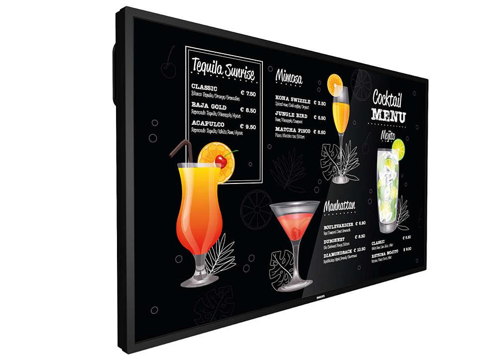 Профессиональный дисплей Philips 65BDL3117P/00 65", 24/7, UHD, 750 кд/м2, CMND
