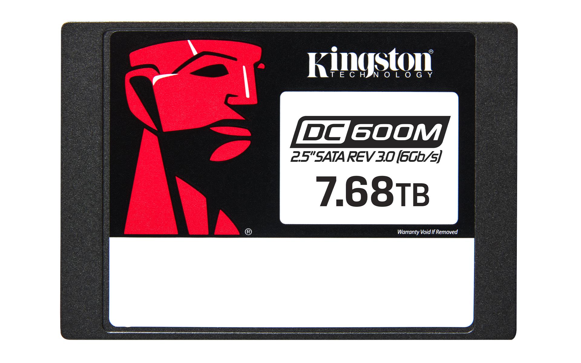 Твердотельный накопитель Kingston SSD 7,68Tb SEDC600M/7680G 2.5" 7mm, SATA3, 3D TLC, R/W 560/530MB/s