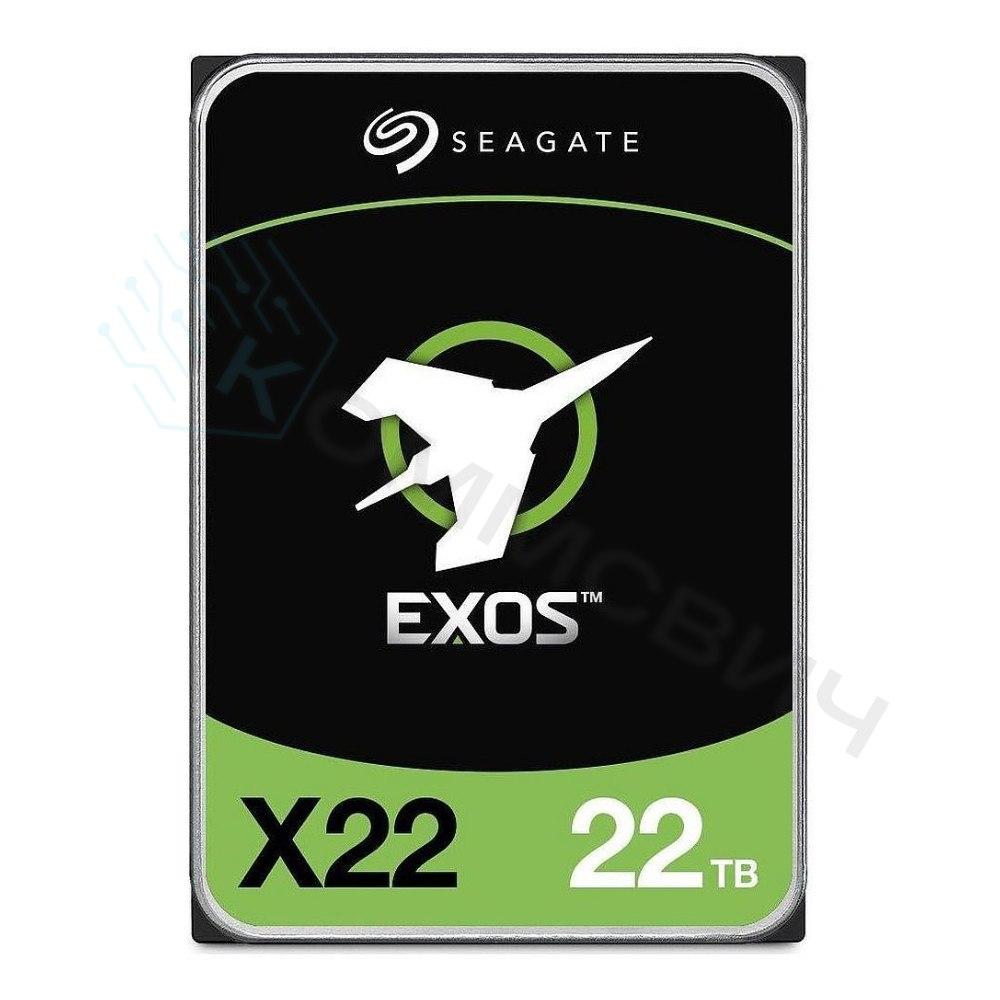 Диск HDD Seagate Exos X22 SAS 3.5" 22 ТБ, ST22000NM000E