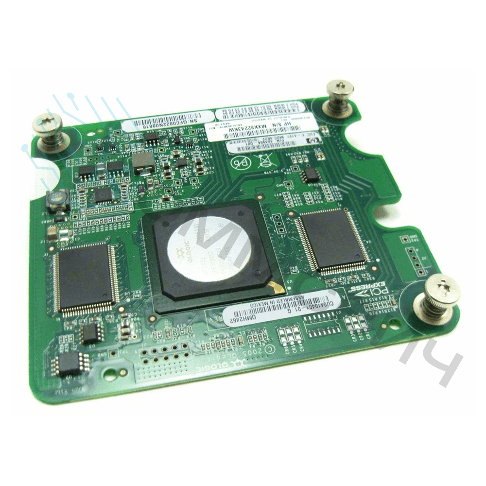 Контроллер 403619-B21, 405920-001 HP BLc QLogic QMH2462 FC HBA Opt