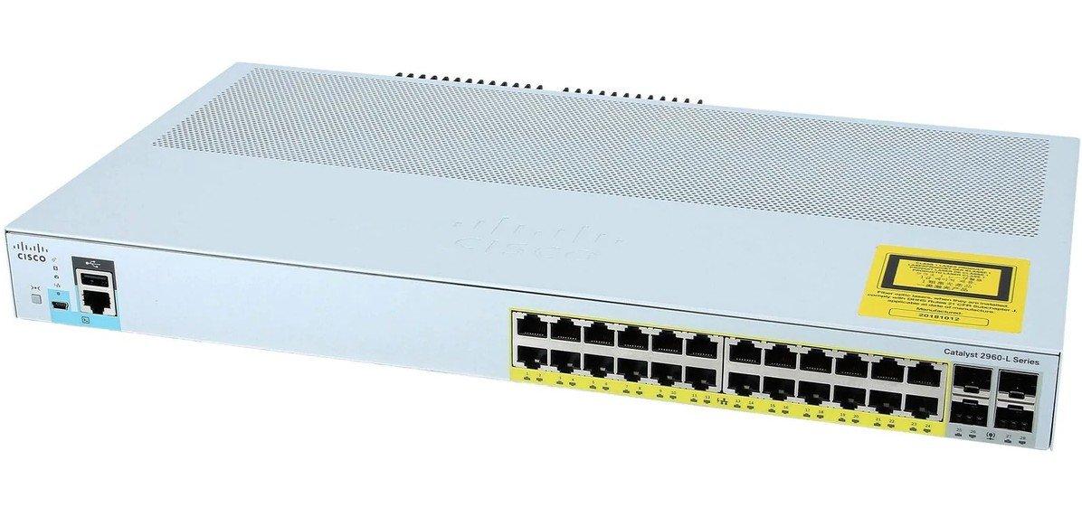Коммутатор Cisco C2960L-24PS-LL